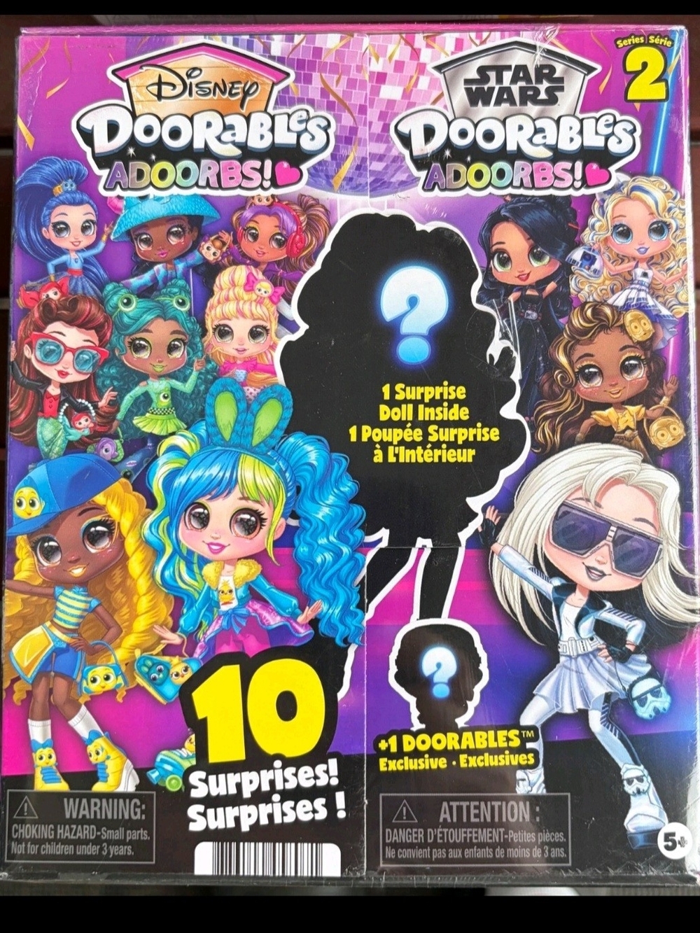 Disney Doorables Adoorbs! Collectible Kids Toy - Pink